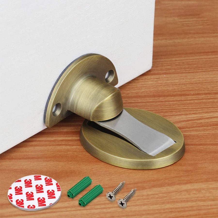 Wall Mounted Or On Floor Fixed, what Are The Best Types of Door Stopper? -  Door Loc Kit